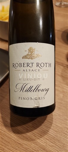 Alsace Robert Roth Lieu-dit Mittelbourg 2018