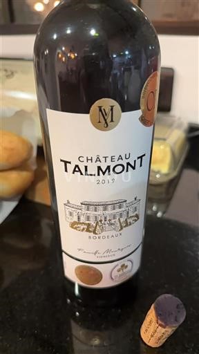Bordeaux Château Talmont 2019