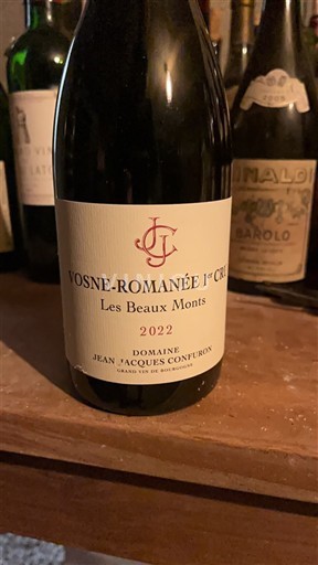 Borgoña Vosne-romanée Premier Cru Domaine Jean-Jacques Confuron Les Beaux Monts 2022