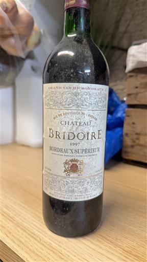 Burdeos Bordeaux superior Château Bridoire 1997