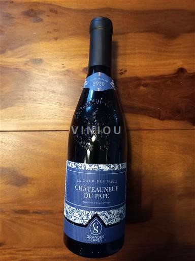 Rhône Valley Châteauneuf-du-Pape Grandes Serres La Cour des Papes 2020