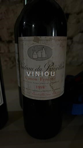 Bordeaux Canon-Fronsac Château Pavillon 1998