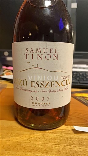 Tokaj Non specificato Samuel Tinon Tokaji Esszencia 2007