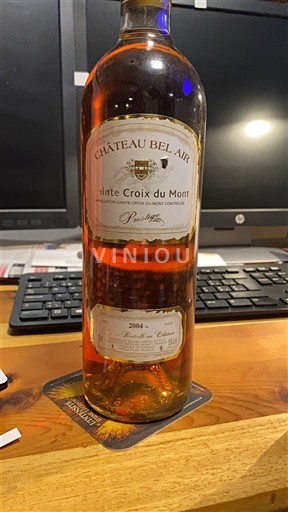 Bordeaux Sainte-Croix-Du-Mont Château Bel Air Prestige 2004