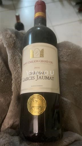 Bordeaux Saint-Émilion Grand Cru Grand Cru Château Larcis Jaumat 2016