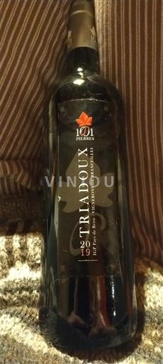 Sydvestfrankrig Côtes du Lot 1001 Pierres STRAIDOUX 2019