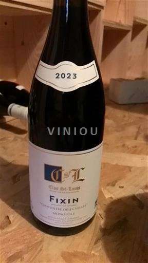 Burgund Fixin Clos St-Louis Clos Entre Deux Velles Monopole 2023