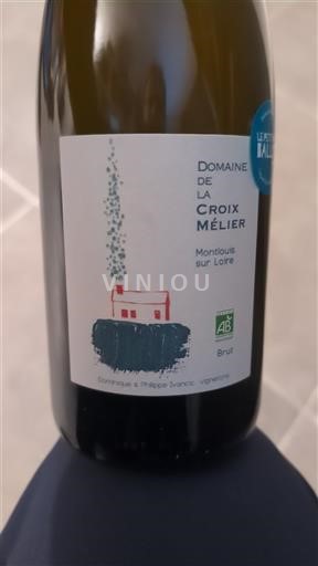 Dolina Loare Montlouis-sur-Loire Domaine La Croix Mélier 2022