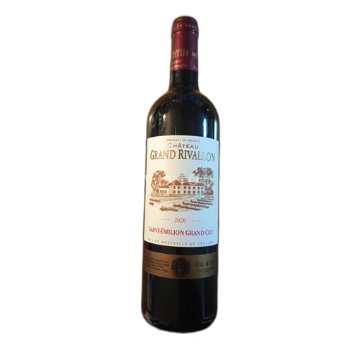 Bordeaux Saint-Émilion Grand Cru Château Grand Rivallon 2020