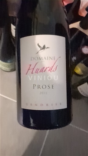 Dolina Loare Cheverny Domaine S Huards Prose 2022