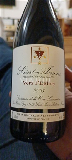 Beaujolais Saint-Amour Domaine La Cave Lamartine Vers l'Eglise 2023