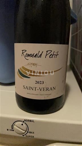Burgundy Saint-Véran Romuald Petit 2023