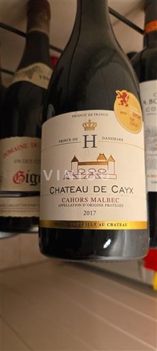 Sudoeste Cahors Château Cayx 2017