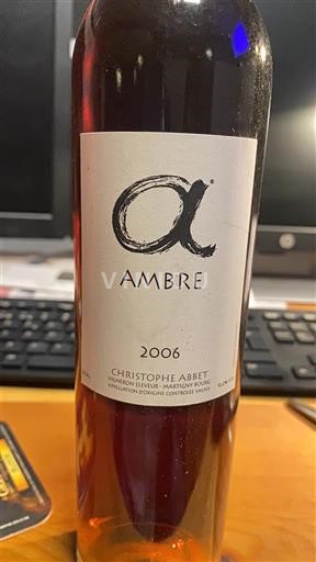 Valais Valais PDO Christophe Abbet Ambre 2006