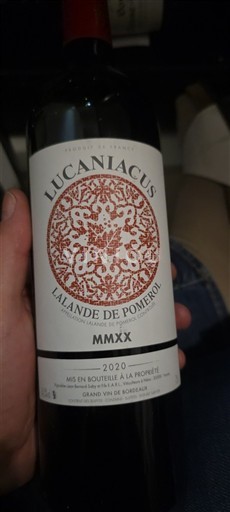 Bordeaux Lalande-de-Pomerol Lucaniacus 2020