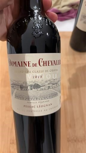 Bordeaux Pessac-Léognan Grand Cru Domaine Chevalier 2019
