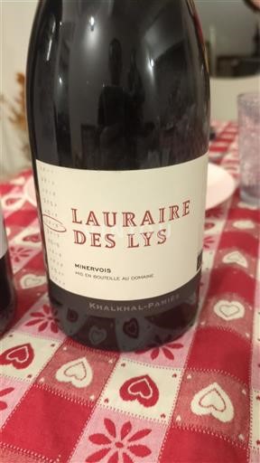 Languedoc Minervois Khalkhal-Pamies Lauraires des Lys 2016