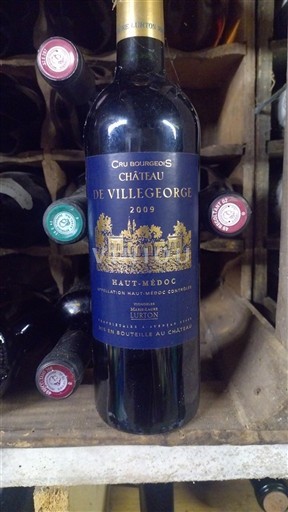 Bordeaux Haut-Médoc Cru Bourgeois Château Villegeorge 2009