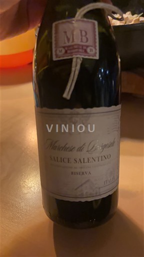 Pouilles Salice Salentino Marchese di Borgosole Non Millésimé