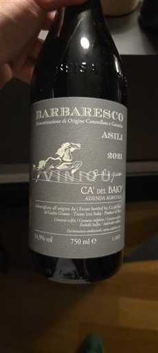 Piemont Barbaresco Ca' del Baio Asili 2021