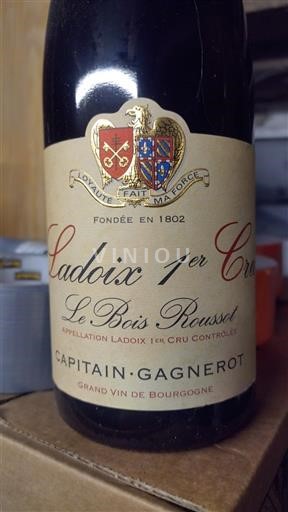 Burgundsko Ladoix Premier Cru Capitain-Gagnerot Le Bois Roussot 2018