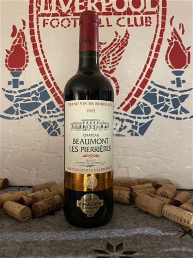Bordeaux Bordeaux Supérieur Château Beaumont Les Pierrières 2022