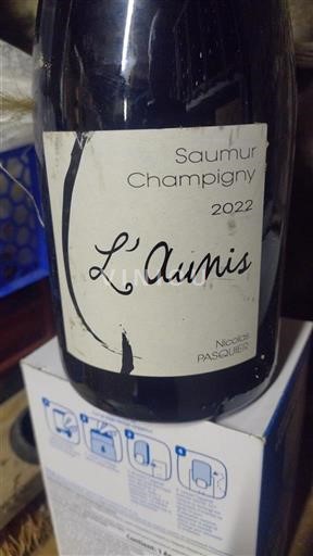 Údolí Loiry Saumur-Champigny Nicolas Pasquier L'Aunis 2022