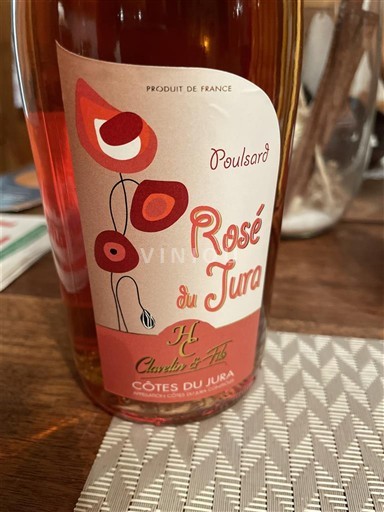 Jura Côtes-du-Jura Domaine Hubert CLAVELIN et Fils Rosé du Jura 2023