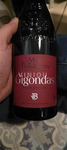 Rhônen laakso Gigondas Mas des Flauzières Pour Danuga Ei vuosikertaa