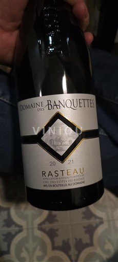 Rona dolina Rasteau Domaine S Banquettes 2021