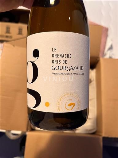 Languedoc-Roussillon Pays d'Oc Gourgazaud Le Grenache Gris Vendanges Familiales 2023
