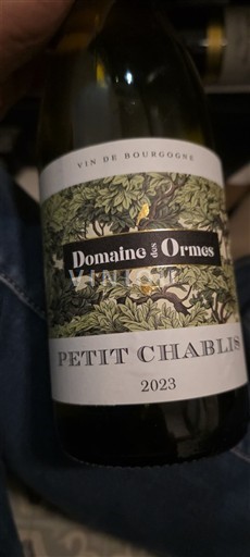 Borgogna Petit-chablis Domaine S Ormes 2023