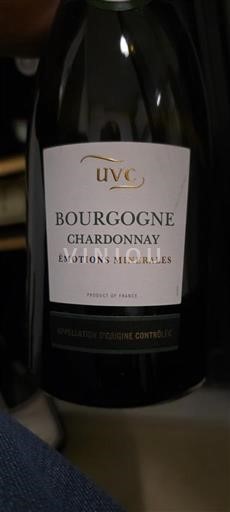 Burgundy Burgundy Chardonnay UVC Émotions Minérales Non-Vintage