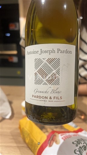 Vallée du Rhône Côtes-du-rhône Pardon & Fils Antoine Joseph Pardon Grenache Blanc Non Millésimé