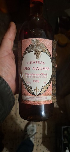 Bordeaux Château S Nauves 1998