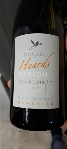 Vallée de la Loire Cour-cheverny Domaine S Huards François 1er 2019