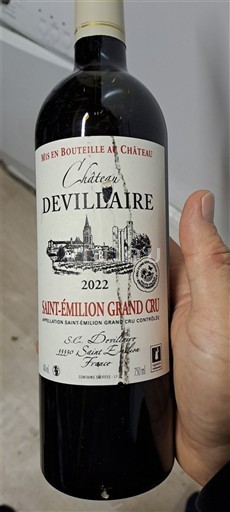 Burdeos Saint-Émilion Gran Cru Grand Cru Château Villaire 2022