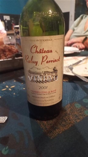 Bordeaux Château Raluy Perrinot 2001