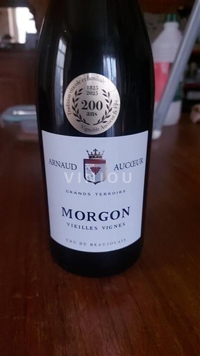 Beaujolais Morgon Cru du Beaujolais Arnaud Aucoeur Vieilles Vignes Ei vuosikertaa