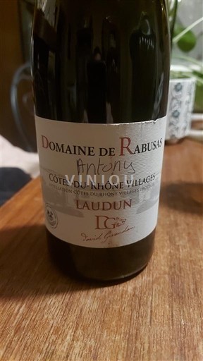 Údolí Rhôny Nespecifikováno Domaine Rabusas Antony 2019