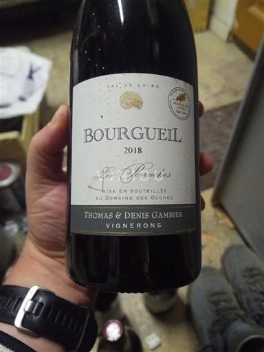 Valle del Loira Bourgueil Thomas & Denis Gambier Les Perruches 2018