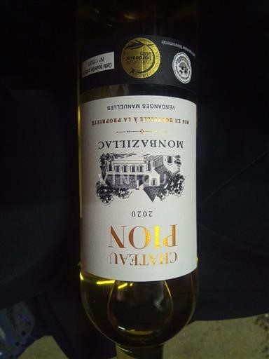 Sudoeste Monbazillac Château Pion Monbazillac 2020