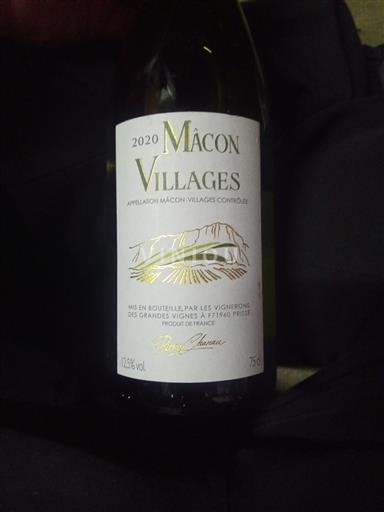 Burgundi Mâcon ja Mâcon-kylät Les Vignerons des Grandes Vignes 2020