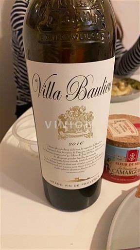 Provansa Coteaux d'Aix-en-Provence Villa Baulieu 2016