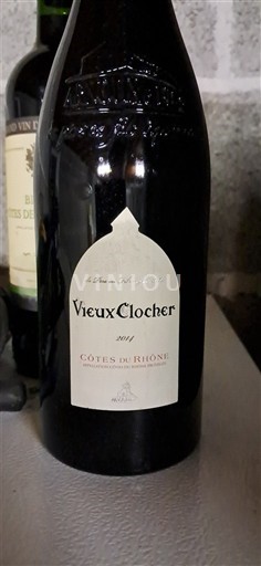Rhônen laakso Côtes-du-rhône Arnoux et fils Vieux clocher 2014