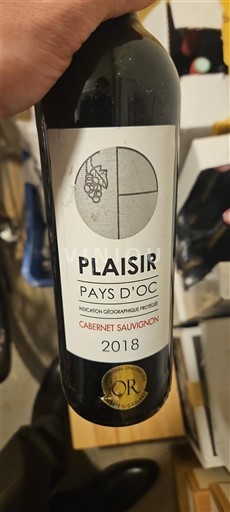 Languedoc a Roussillon Pays d'Oc Plaisir 2018