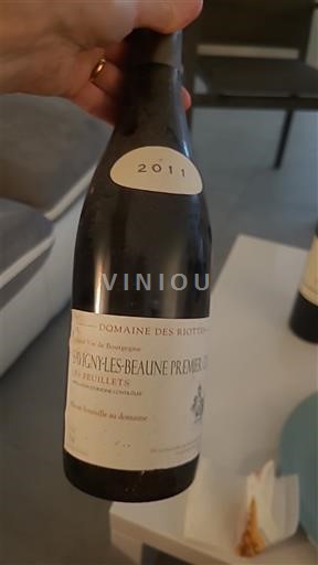 Borgoña Savigny-lès-Beaune Premier Cru Domaine S Riottes Les Peuillets 2011