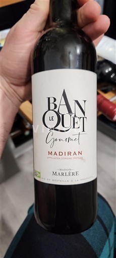 Sydväst Madiran Maison Marlère Banquet Gourmet 2022