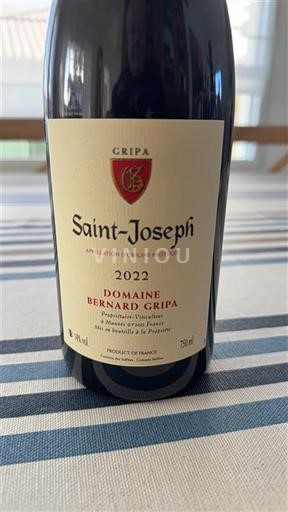 Rhône Valley Saint-Joseph Domaine Bernard Gripa 2022
