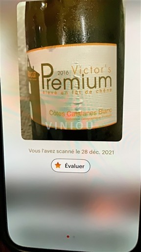 Languedoc-Roussillon Catalaanse hellingen Domaine L'Arca Victor's premium Élevé en fût de chêne 2016